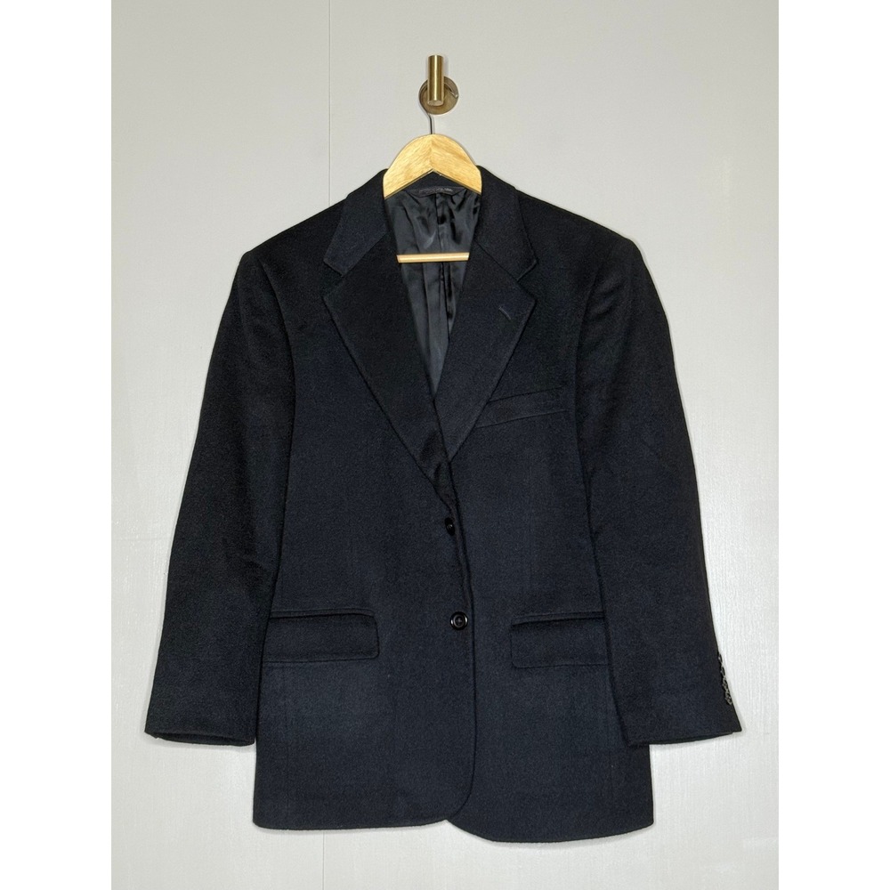 Claiborne Black Camel Hair Blazer‎ Women's Size 38S Tailored Jacket